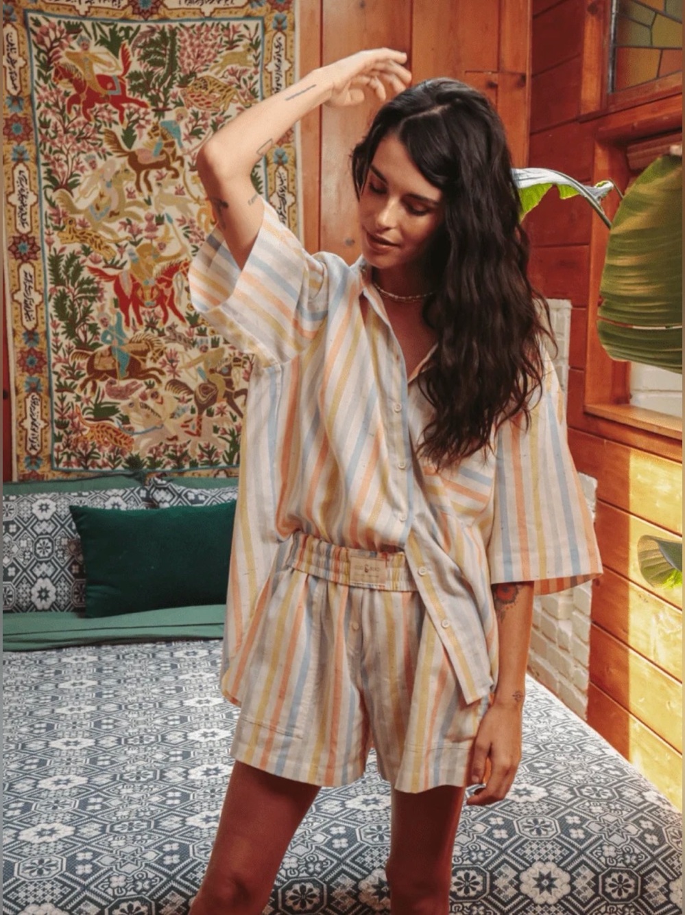 Oddbird, Neşe Separates - Cotton Stripe
Bottom / M